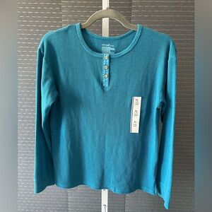 Cat & Jack Boys’ Long Sleeve Henley Shirt